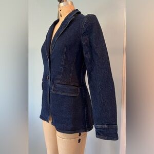 Madewell Jackets Coats Nwot Madewell Stretch Denim Blazer